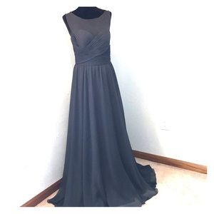Angelina Faccenda Bridesmaids chiffon dress